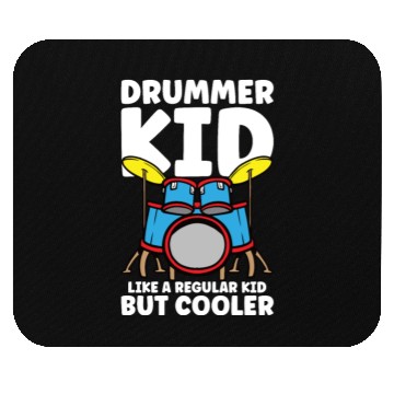 Discover Drummer Drums Music Drum Set Drumming Mouse Pads