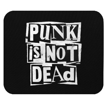 Discover punk is not dead Mouse Pads