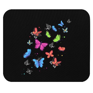Discover Colourful Butterflies Garden Womens Butterfly Mouse Pads