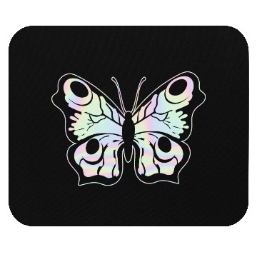 Discover Pastel Butterfly Lover Gardening Mouse Pads