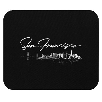 Discover San Francisco Skyline For Women & Men Mouse Pads