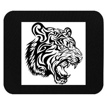 Discover 08 tribal tiger Mouse Pads