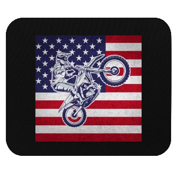 Discover Dirt Bike Mx Motocross Supermoto Mouse Pads