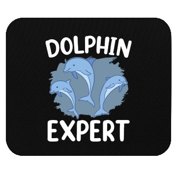 Discover Dolphin Expert Dolphins Cute Lover Girls Mouse Pads