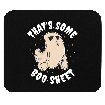 Discover Thats Some Boo Sheet Funny Ghost Gift Mouse Pads