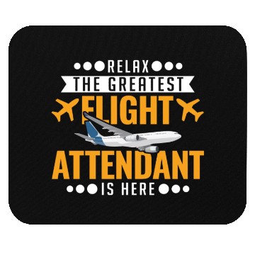 Discover Flight Attendant Gift Stewardess Mouse Pads