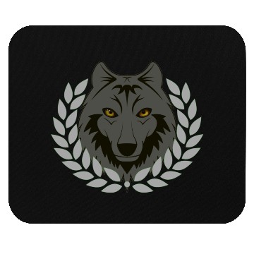 Discover alpha wolf Mouse Pads