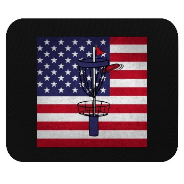 Discover Disc Golf Frisbee Golf Mouse Pads