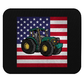 Discover Farming Tractor Mouse Pads