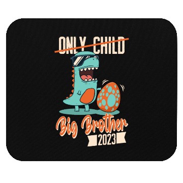 Discover Only Child Dinosaur Baby Egg 2023 Big Brother Mouse Pads