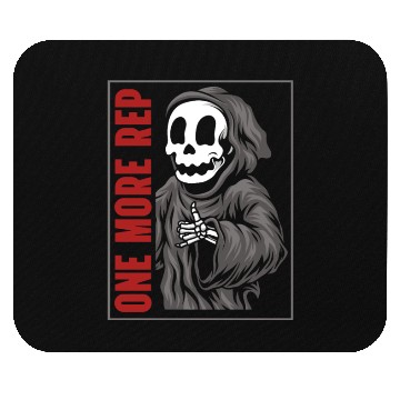 Discover Weightlifting Grim Reaper Gym Workout Humor Mouse Pads
