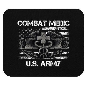 Discover Us Army Combat Medic U.S Army Veteran Mouse Pads