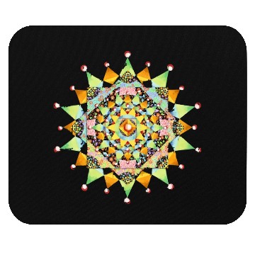 Discover Patchwork Filigree Mandala Mouse Pads