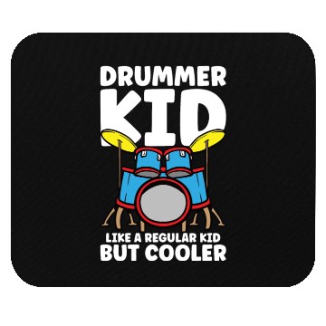 Discover Drummer Drums Music Drum Set Drumming Mouse Pads