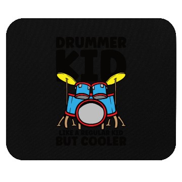 Discover Drummer Drums Music Drum Set Drumming Mouse Pads