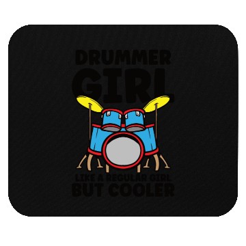 Discover Drummer Drums Music Drum Set Drumming Mouse Pads