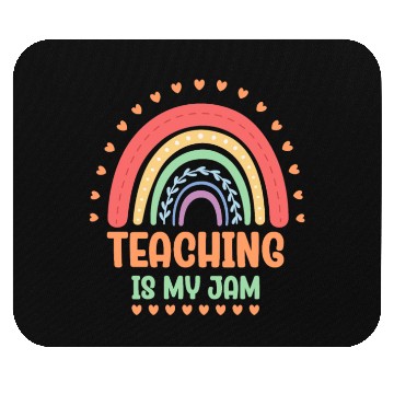 Discover Teaching Is My Jam School Teacher Appreciation Mouse Pads