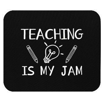 Discover Teaching Is My Jam School Teacher Appreciation Mouse Pads