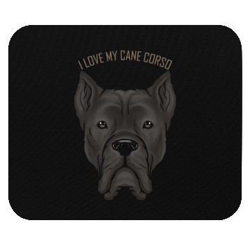 Discover Dog Lover - I Love My Cane Corso Mouse Pads