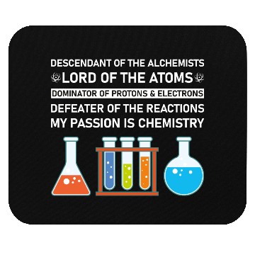 Discover Chemistry Chemist Alchemists Alchemy Chemical Mouse Pads