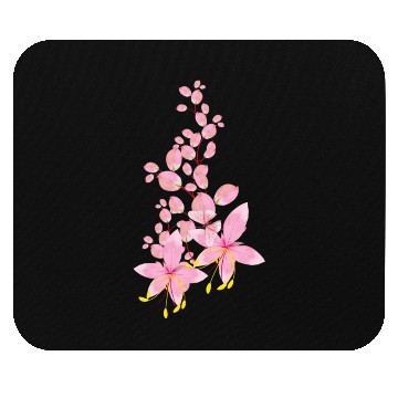 Discover pink bouquet Mouse Pads