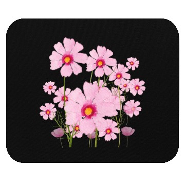 Discover pink bouquet painted with watercolor Mouse Pads