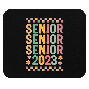 Discover Graduation Mouse Pads, Senior Class Of 2023 Floral