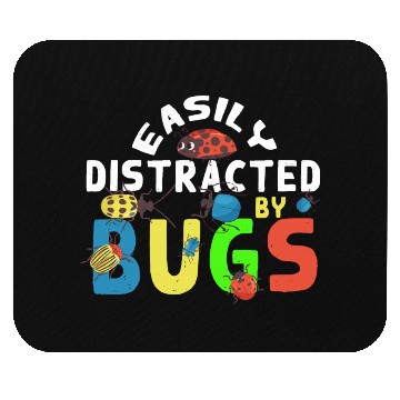 Discover Funny Bug Lover Insects Mouse Pads