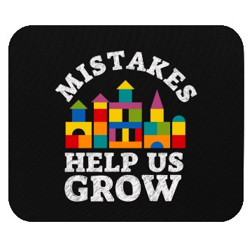 Discover Mistakes Help Us Grow Back To School Motivational Mouse Pads