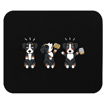 Discover Bernese Mountain Dog Beer Lover Mouse Pads