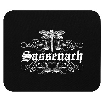 Discover Sassenach Outlander Celtic Gaelic Dragonfly Mouse Pads