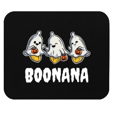 Discover Boonana Funny Ghost Gift Mouse Pads