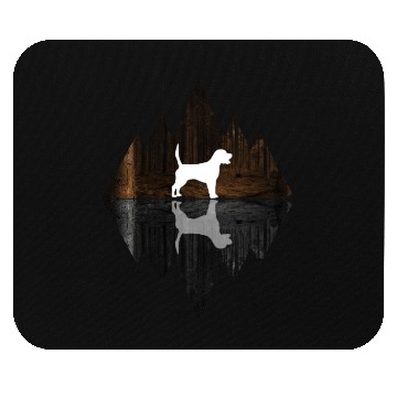 Discover I Love My Beagle Mouse Pads