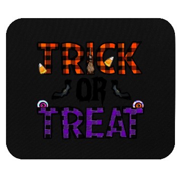 Discover Trick Or Treat Mouse Pads