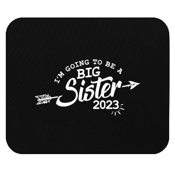Discover Going to be a Big sister 2023 pregnancy baby girls Mouse Pads