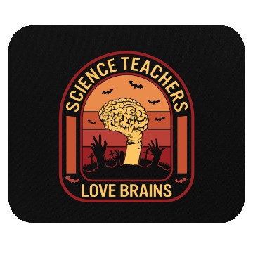 Discover Halloween Science Teacher Mouse Pads, Science Teachers
