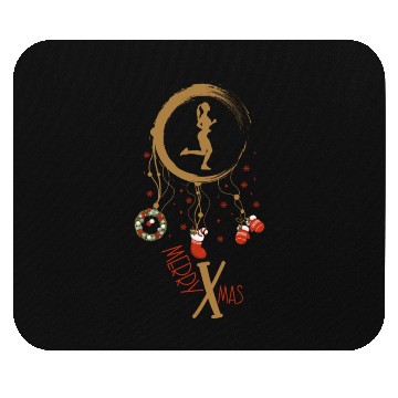 Discover Winter dreamcatcher Christmas Jogging Mouse Pads