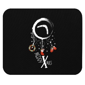 Discover Winter dreamcatcher Christmas Boomerang Mouse Pads
