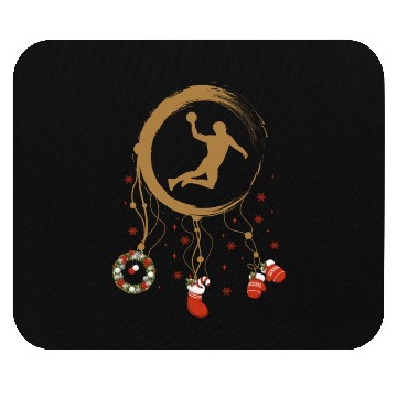 Discover Winter dreamcatcher Christmas Handball Mouse Pads