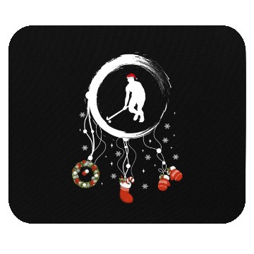 Discover Winter dreamcatcher Christmas field hockey Mouse Pads