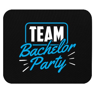 Discover Team Bachelor Party Bride Groom Mouse Pads