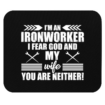 Discover Great Ironworker Mouse Pads