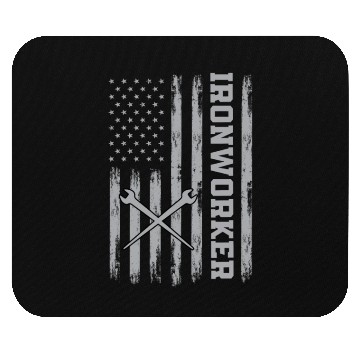 Discover American Ironworker Mouse Pads