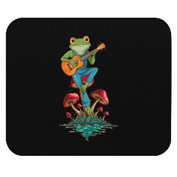Discover Frog string, pluck, pick, tadpole, animals Mouse Pads