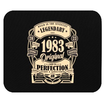 Discover 40th Birthday Gift Myth Legend Original present Mouse Pads