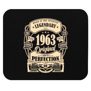 Discover 60th Birthday Gift Myth Legend Original present Mouse Pads