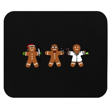 Discover Gingerbread Scientist Guys Mouse Pads