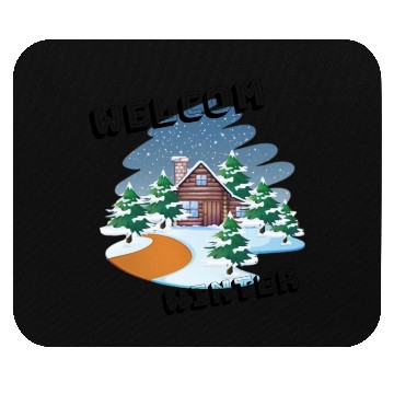 Discover design Winter Mouse Pads