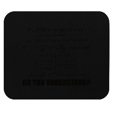 Discover Science do you understand scientist physics Mouse Pads