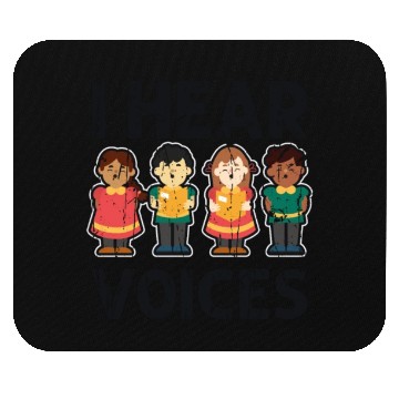 Discover I hear voices - orchestra Mouse Pads